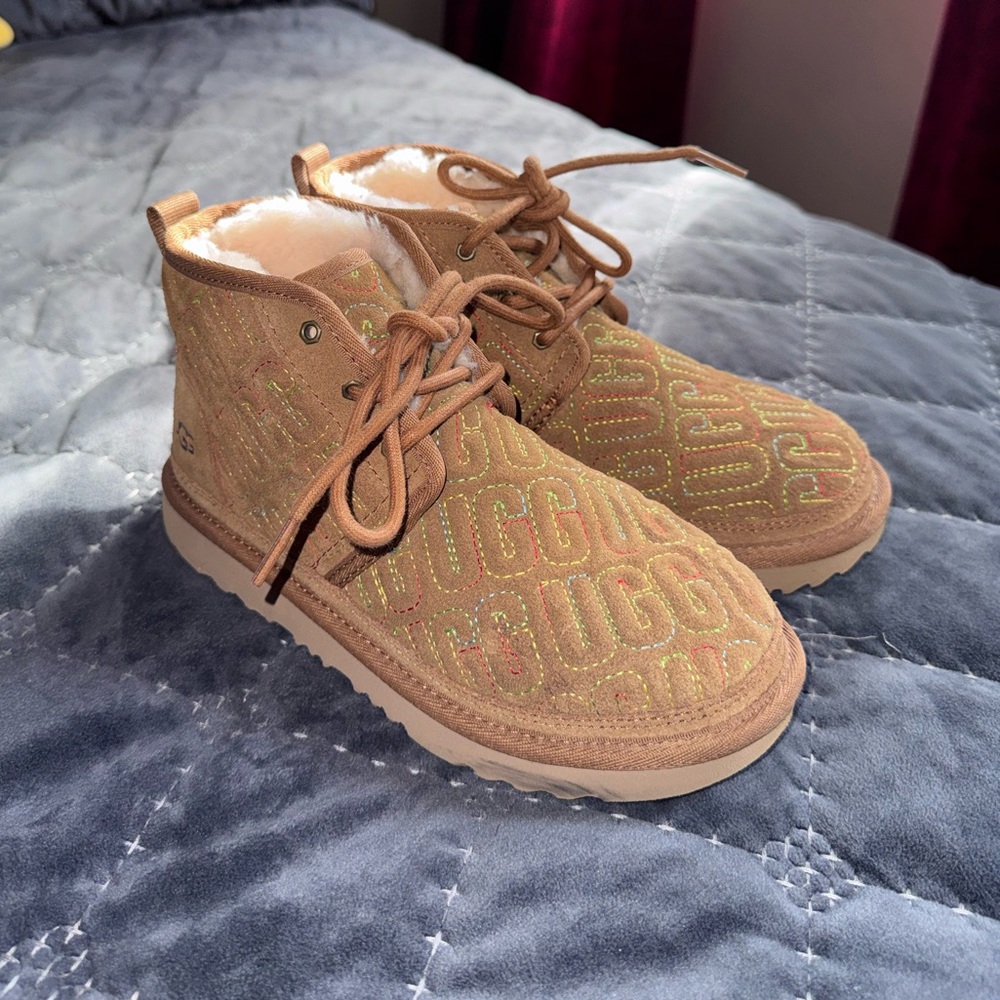 UGG Chestnut Shearling-Lined Boot